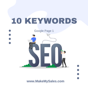 SEO 10 Keywords Make My Sales